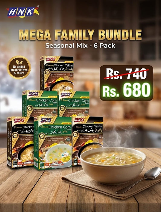 HNK Family Soup Bundle (Pack of 6).